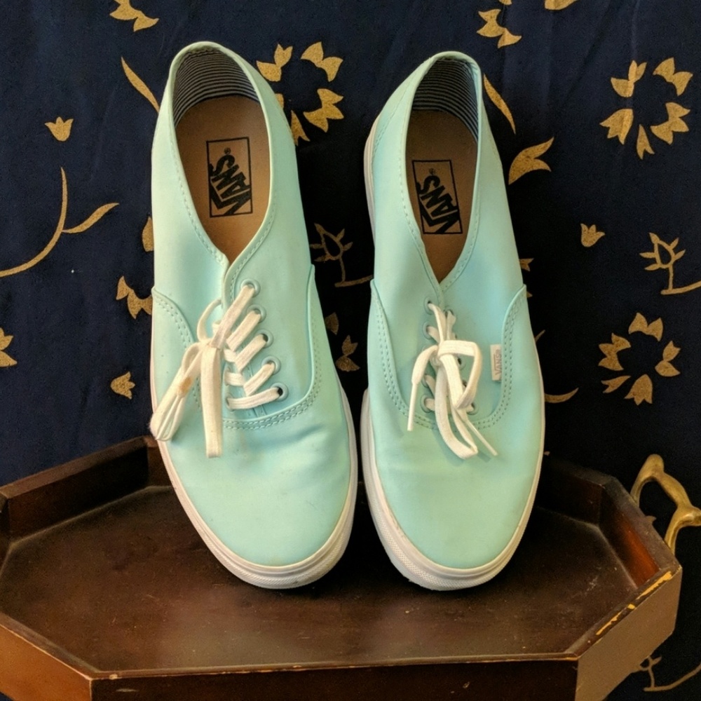 Vans teal